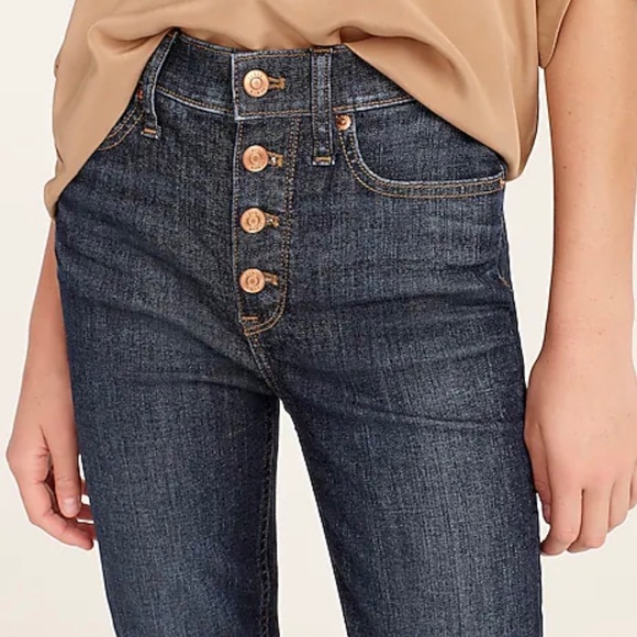 NWT J. Crew 9” Billie Demi Boot Crop Jeans - Picture 2 of 8